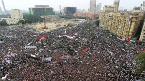 شيخ الأزهر يلقي بيان "ثوار التحرير" في 25 يناير