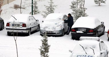 عاصفة ثلجية ـ صورة أرشيفية 