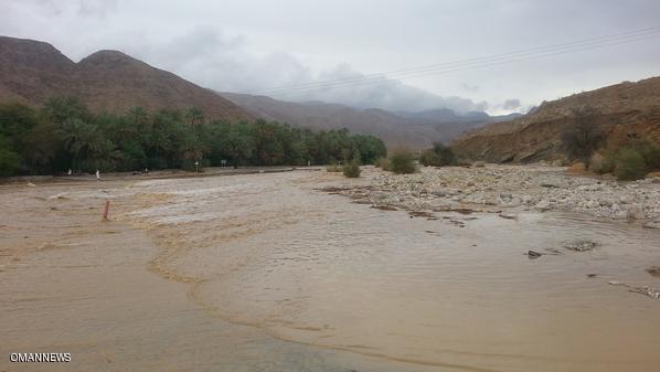 سيول من جراء الأمطار..