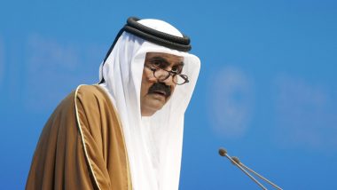 أمير قطر السابق الشيخ حمد بن خليفة آل ثاني