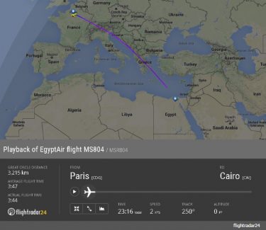 EgyptAir flight MS804