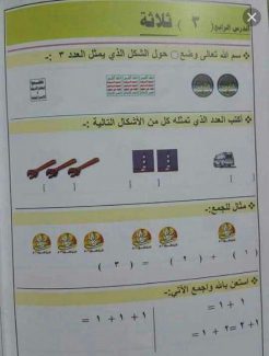 نماذج من مناهج دراسية أعدها داعش وتدرس بالموصل